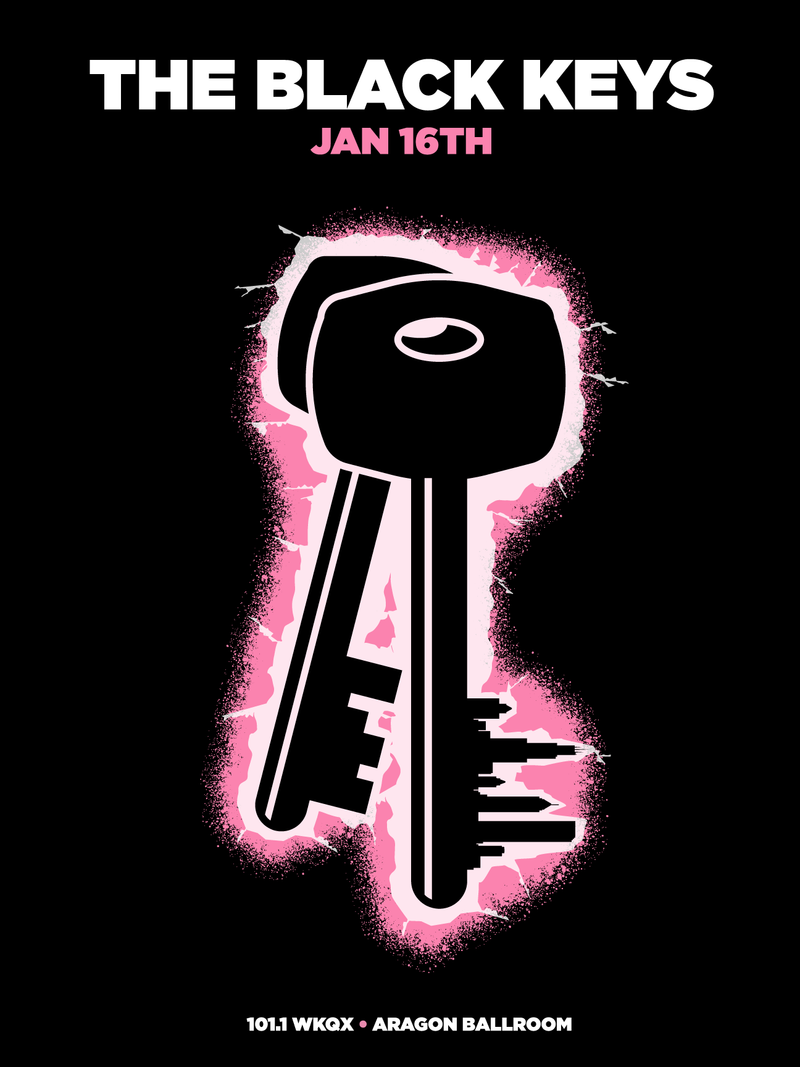 AHOY With The Black Keys Poster  24x18 - Original Version