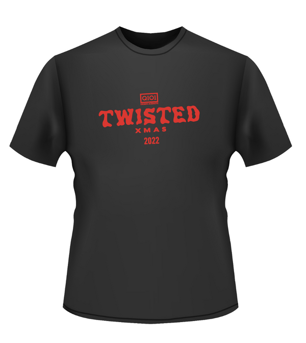 TWISTED XMAS 2022 BLACK/RED - (Limited Qty)